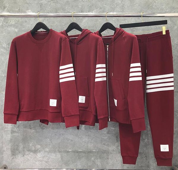 2020 fashion tb brand hooded clothing loose cotton jacket men women striped sweatshirts hoodies red casual sportswear coat, Black
2020 fashion tb brand hooded clothing loose cotton jacket men women striped sweatshirts hoodies red casual sportswear coat, Black