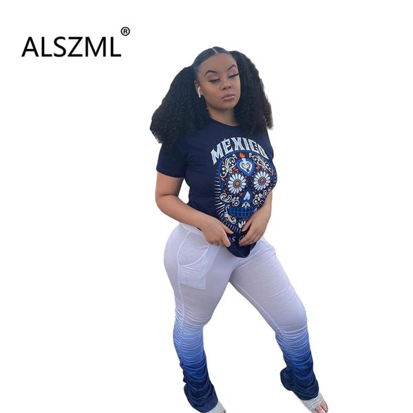 new style women clothes letters / floral design o-neck tees and fashion ruched pants 2 piece set trendy summer suit, White
new style women clothes letters / floral design o-neck tees and fashion ruched pants 2 piece set trendy summer suit, White