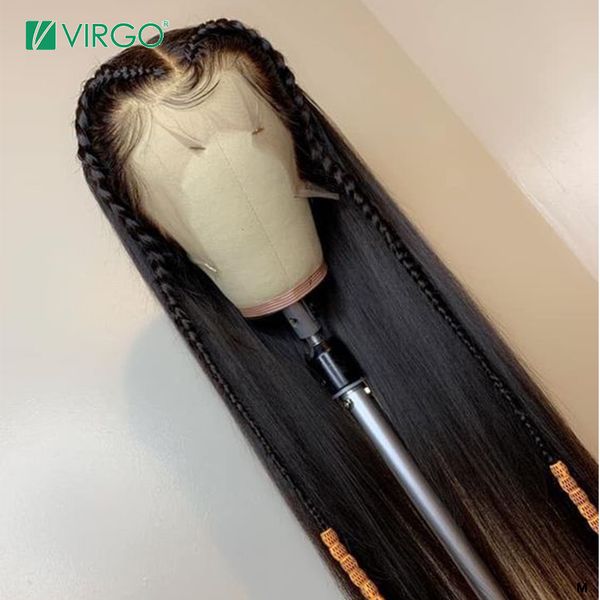 lace wigs virgo straight front wig 13x6 transparent human hair for black women middle 150% density remy 10-24 inch, Black;brown
lace wigs virgo straight front wig 13x6 transparent human hair for black women middle 150% density remy 10-24 inch, Black;brown