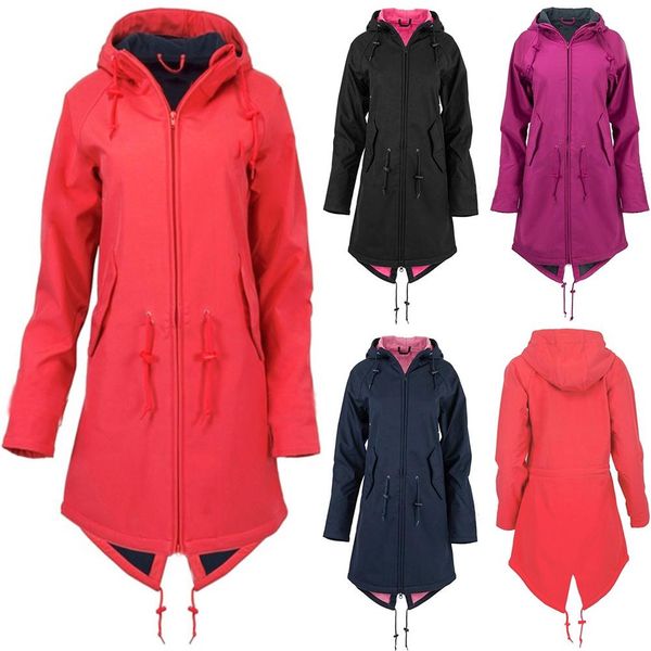2019 winter new arrival women clothes solid rain waterproof jacket coat outdoor hoodie long overcoat plus size duster coats, Tan;black
2019 winter new arrival women clothes solid rain waterproof jacket coat outdoor hoodie long overcoat plus size duster coats, Tan;black