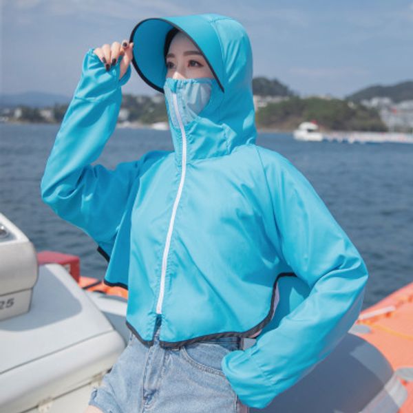 sun uv protection wear women summer jacket girl hoody beach ride coat clothes, Black
sun uv protection wear women summer jacket girl hoody beach ride coat clothes, Black
