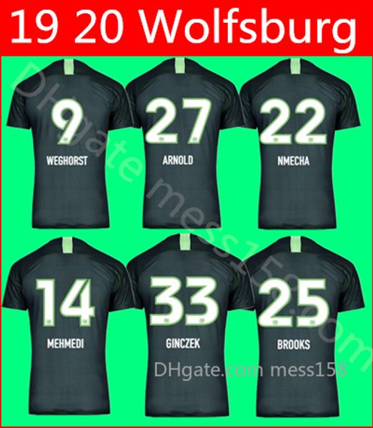 2019 2020 vfl wolfsburg weghors soccer jerseys 19 20 home away football shirt ginczek mehmedi nmecha roussillon arnold maillots de foot, Black;yellow
2019 2020 vfl wolfsburg weghors soccer jerseys 19 20 home away football shirt ginczek mehmedi nmecha roussillon arnold maillots de foot, Black;yellow