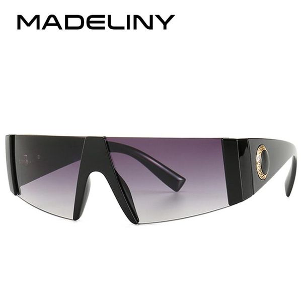 madeliny fashion oversized rimless women sunglasses new luxury gradient lens vintage female black brand sun glasses ma061, White;black
madeliny fashion oversized rimless women sunglasses new luxury gradient lens vintage female black brand sun glasses ma061, White;black