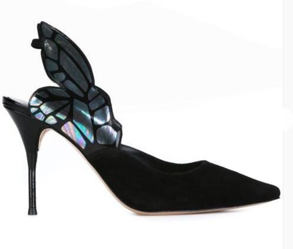 womens patent leather heels butterfly wings decoration shallow heel sharp heel size 3442 black
womens patent leather heels butterfly wings decoration shallow heel sharp heel size 3442 black
