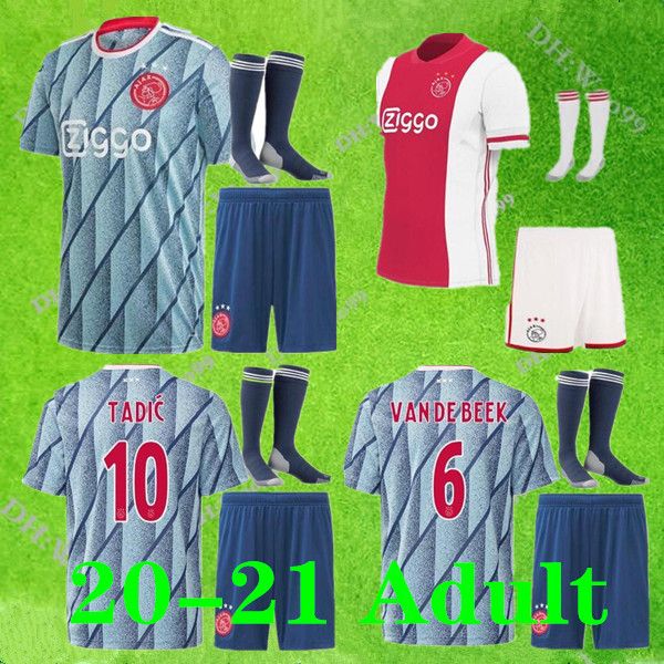 20 21 ajax kit away soccer jersey promes ajax men amsterdam van de beek 2020 2021 tadic ziyech football shirt sets uniform with socks, Black;yellow
20 21 ajax kit away soccer jersey promes ajax men amsterdam van de beek 2020 2021 tadic ziyech football shirt sets uniform with socks, Black;yellow