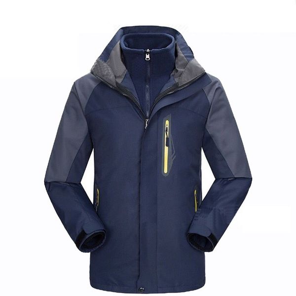 men winter softshell waterproof jacket windbreaker rain fleece outdoor warm 2 piece hiking camping trekking skiing jackets, Blue;black
men winter softshell waterproof jacket windbreaker rain fleece outdoor warm 2 piece hiking camping trekking skiing jackets, Blue;black