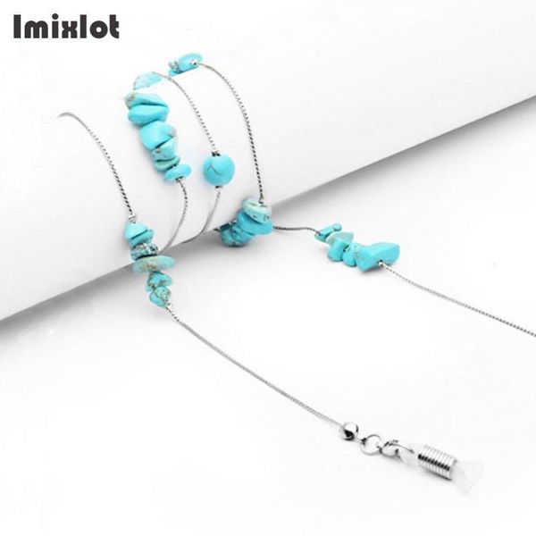 retro glasses chain irregular stone beads charm antiskid sunglasses lanyard strap necklace metal eyeglass chain cord for reading, Silver
retro glasses chain irregular stone beads charm antiskid sunglasses lanyard strap necklace metal eyeglass chain cord for reading, Silver