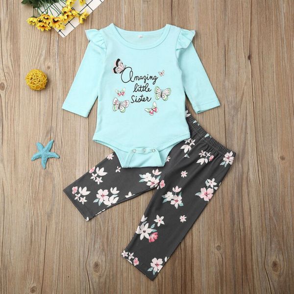 for newborn baby girl clothes butterfly romper jumpsuit + floral pants 2pcs set, White
for newborn baby girl clothes butterfly romper jumpsuit + floral pants 2pcs set, White
