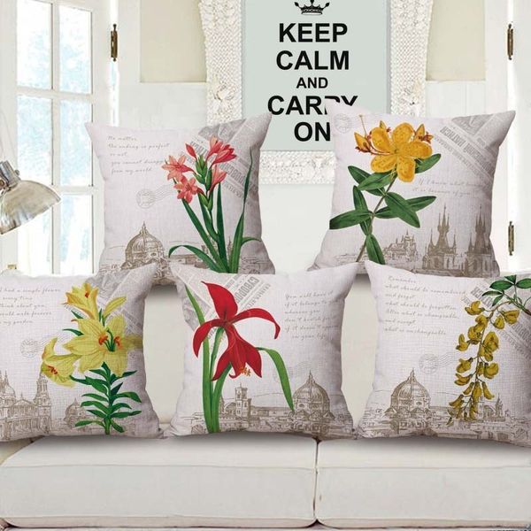 new pattern european restore ancient ways flowers and plants pillow come picture customized cushion 
new pattern european restore ancient ways flowers and plants pillow come picture customized cushion