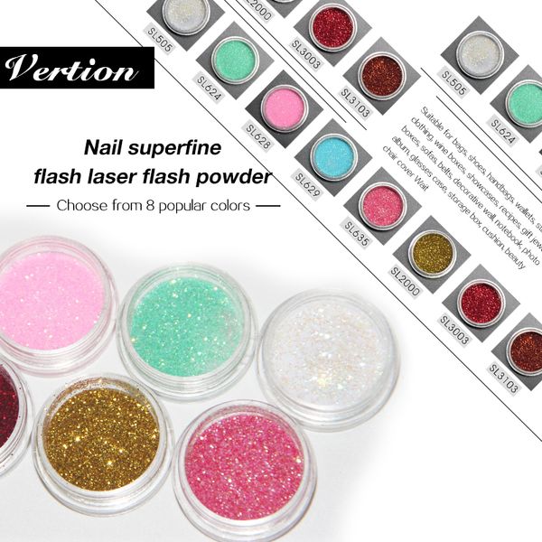 verntion nail glitter deco 1g laser holo shining chrome pigment shimmer diy nail art holographic glitter manicure, Silver;gold
verntion nail glitter deco 1g laser holo shining chrome pigment shimmer diy nail art holographic glitter manicure, Silver;gold