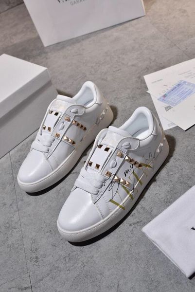 2017 arena men women's leather sneakers luxury shoes kayne west trainers brand mens sneakers men brand fashion high shoes, Black
2017 arena men women's leather sneakers luxury shoes kayne west trainers brand mens sneakers men brand fashion high shoes, Black