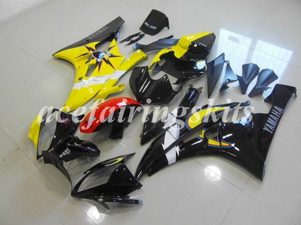 injection mold new abs motorcycle full fairings set fit for yamaha yzf-r6 2006 2007 06 07 r6 bodywork set custom yellow black
injection mold new abs motorcycle full fairings set fit for yamaha yzf-r6 2006 2007 06 07 r6 bodywork set custom yellow black