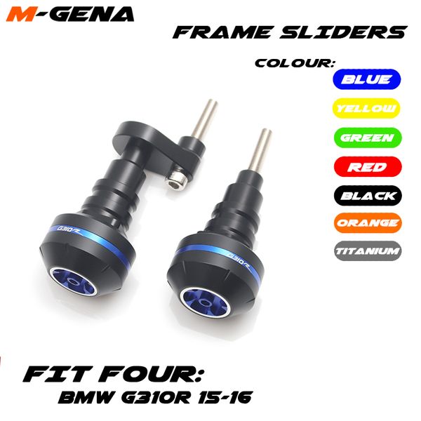 motorcycle cnc aluminum falling protection frame sliders crash protector for g310r g310 r g 310r 2015 2016
motorcycle cnc aluminum falling protection frame sliders crash protector for g310r g310 r g 310r 2015 2016