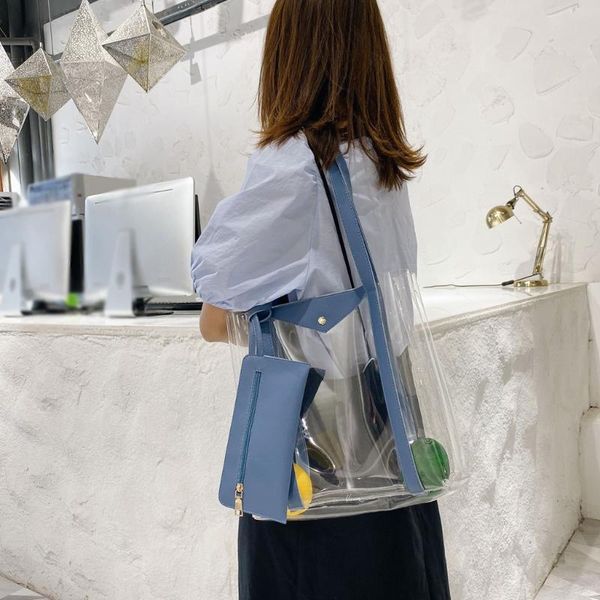 fashion women beach transparent bag hasp bag shoulder hand bag+clutch designer bags women bags g1
fashion women beach transparent bag hasp bag shoulder hand bag+clutch designer bags women bags g1