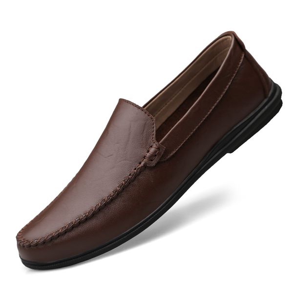 men's shoes casual spring genuine leather loafers classic black platform shoe man youth trend driving slip-on shoes for men
men's shoes casual spring genuine leather loafers classic black platform shoe man youth trend driving slip-on shoes for men