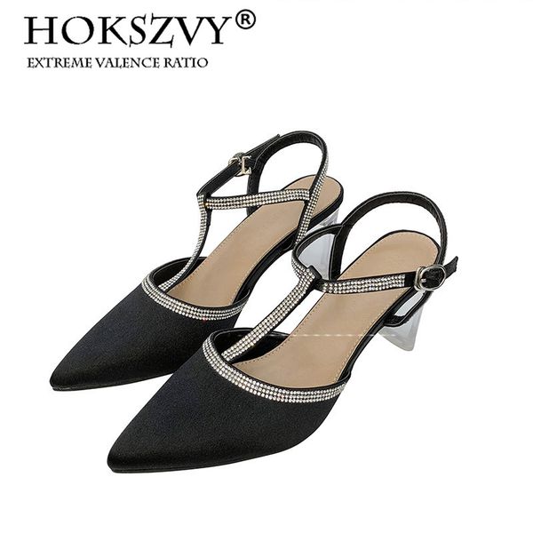 2020 new pure color rhinestone buckles sandals apricot heels women sandals shoes women's shoes heel pumps, Black
2020 new pure color rhinestone buckles sandals apricot heels women sandals shoes women's shoes heel pumps, Black