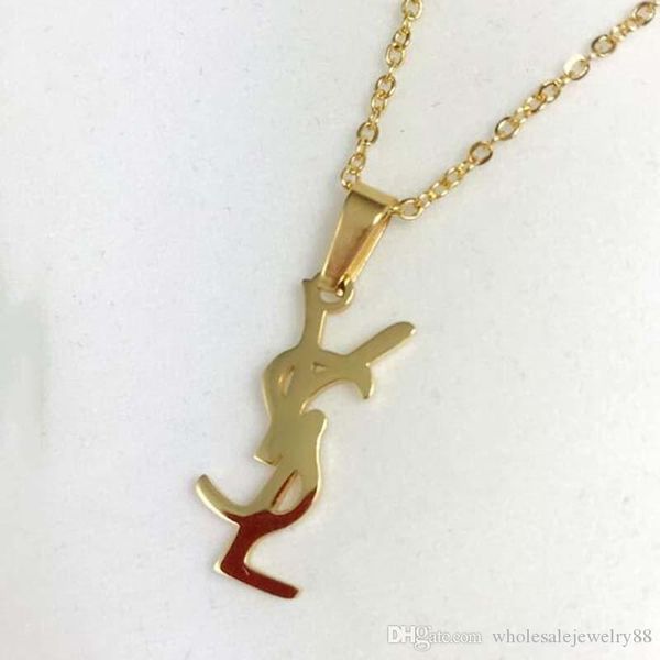 wholesale brand letters pendant necklace 14k gold clavicle chain clear crystal rhinestone necklace women girl wedding party jewelry gift, Gray
wholesale brand letters pendant necklace 14k gold clavicle chain clear crystal rhinestone necklace women girl wedding party jewelry gift, Gray