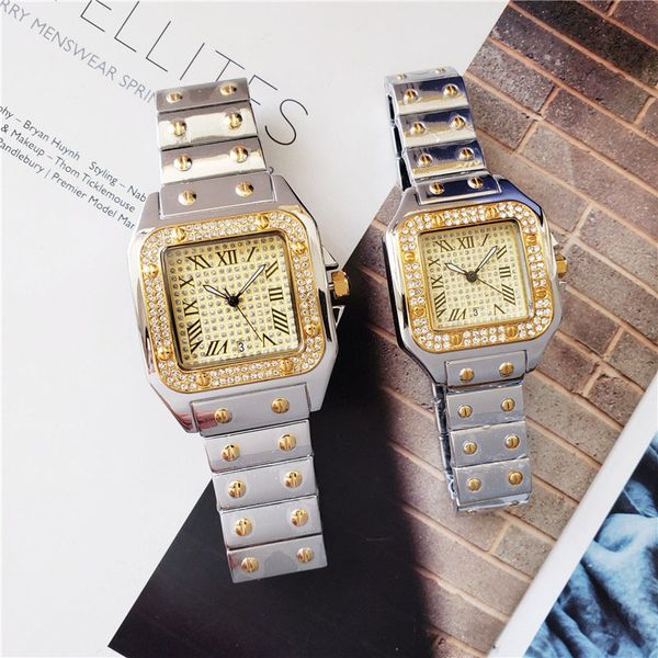 40mm/33mm couple men women ct65 luxury watches full diamond watch case silver/gold/rose gold diamond strap roman num quartz watch, Slivery;brown
40mm/33mm couple men women ct65 luxury watches full diamond watch case silver/gold/rose gold diamond strap roman num quartz watch, Slivery;brown