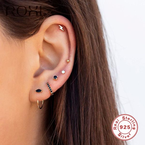 roxi 100% 925 sterling silver women's stud earrings design creative simple ear hoop trinkets geometric ear bones buckle ring, Golden;silver
roxi 100% 925 sterling silver women's stud earrings design creative simple ear hoop trinkets geometric ear bones buckle ring, Golden;silver