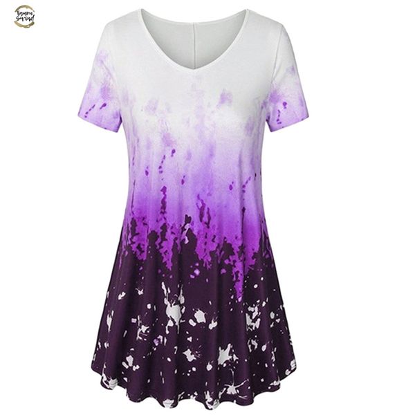 2019 autumn long sleeve floral print v neck womens v neck short sleeve a line curved hem tie dye business tunic z0418, White
2019 autumn long sleeve floral print v neck womens v neck short sleeve a line curved hem tie dye business tunic z0418, White