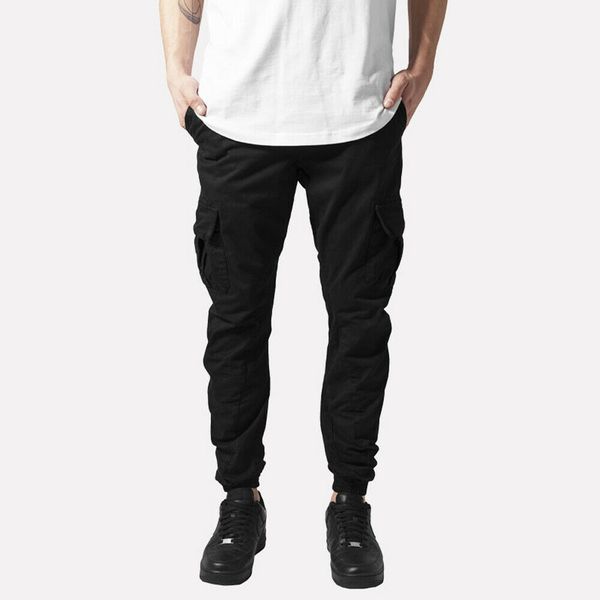 men's slim fit pocket urban beam foot trousers male casual durable pencil cargo pants 4 colors plus size, Black
men's slim fit pocket urban beam foot trousers male casual durable pencil cargo pants 4 colors plus size, Black
