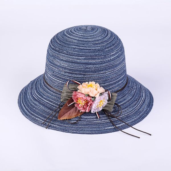 wenyujh foldable sun caps ribbon round flat flower straw beach hat panama hat summer hats for women straw gorras, Blue;gray
wenyujh foldable sun caps ribbon round flat flower straw beach hat panama hat summer hats for women straw gorras, Blue;gray