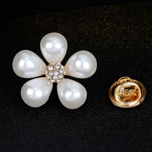 women lady brooch pearl flower pin jacket coat clothing decor jewelry accessories, exquisite simple design, Gray
women lady brooch pearl flower pin jacket coat clothing decor jewelry accessories, exquisite simple design, Gray