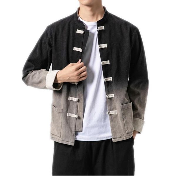 gradient casual chinese style men jackets autumn vintage mens jacket fashion single breasted male coat autumn size m-5xl, Black;brown
gradient casual chinese style men jackets autumn vintage mens jacket fashion single breasted male coat autumn size m-5xl, Black;brown