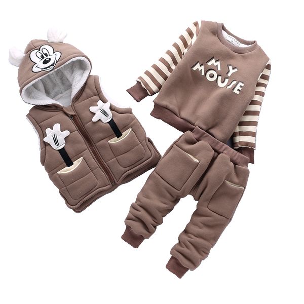 baby boy clothes cartoon micky warm suit for the boy aged 1-3 years old infant winter velvet thicken clothing set 3 pieces, White
baby boy clothes cartoon micky warm suit for the boy aged 1-3 years old infant winter velvet thicken clothing set 3 pieces, White