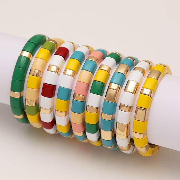 эмаль натяжных браслеты для женщин armbandjes даст pulsera masculina радуги плитка barcelet золота бисер браслет мужчины подарок ювелирных и, Black
эмаль натяжных браслеты для женщин armbandjes даст pulsera masculina радуги плитка barcelet золота бисер браслет мужчины подарок ювелирных и, Black