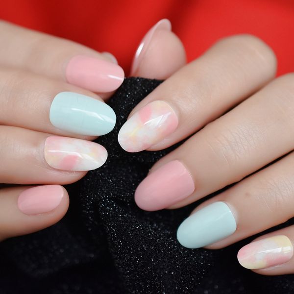 pink marble finished press on false nails wash drawing round head full cover uv fake finger nails daily wear green 24pcs, Red;gold
pink marble finished press on false nails wash drawing round head full cover uv fake finger nails daily wear green 24pcs, Red;gold