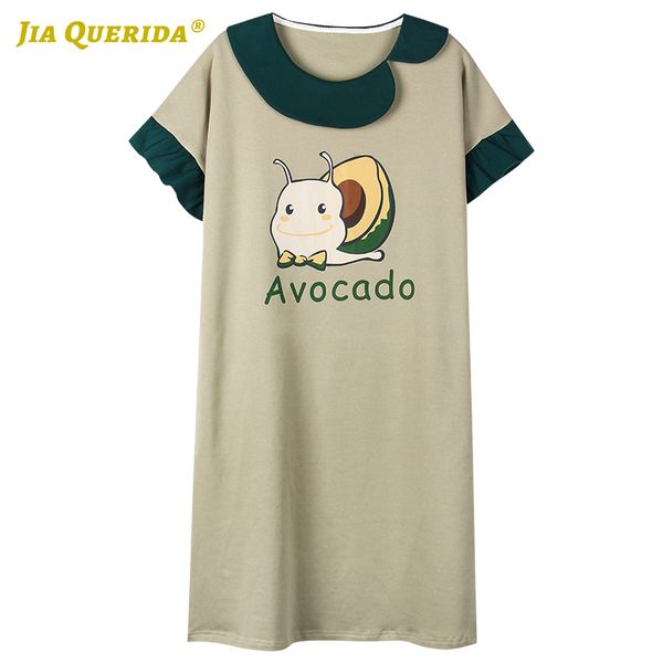 women's sleepwear women clothes short sleeve green cartoon printing fashion style casual home dress long shirt nightwear night gown, Black;red
women's sleepwear women clothes short sleeve green cartoon printing fashion style casual home dress long shirt nightwear night gown, Black;red
