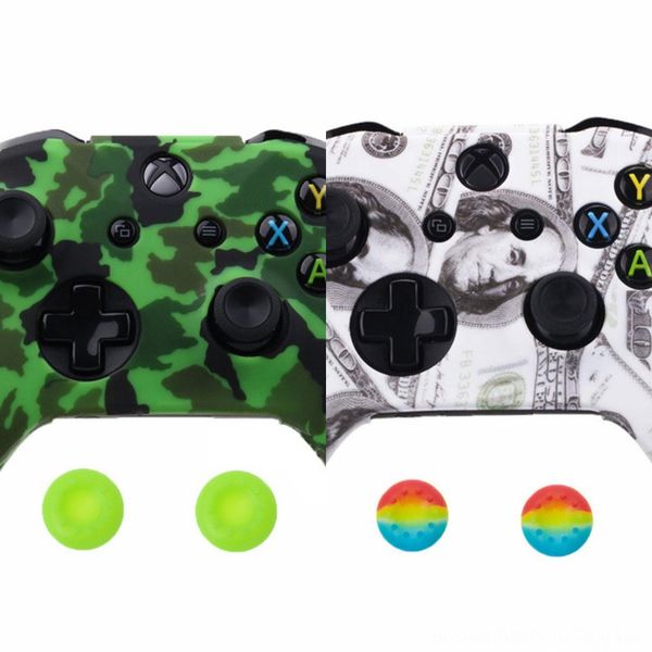 7q9xe soft silicone rubber skin gamepad protective joystick case cover pad game cover for microsoft xbox one s controller
7q9xe soft silicone rubber skin gamepad protective joystick case cover pad game cover for microsoft xbox one s controller