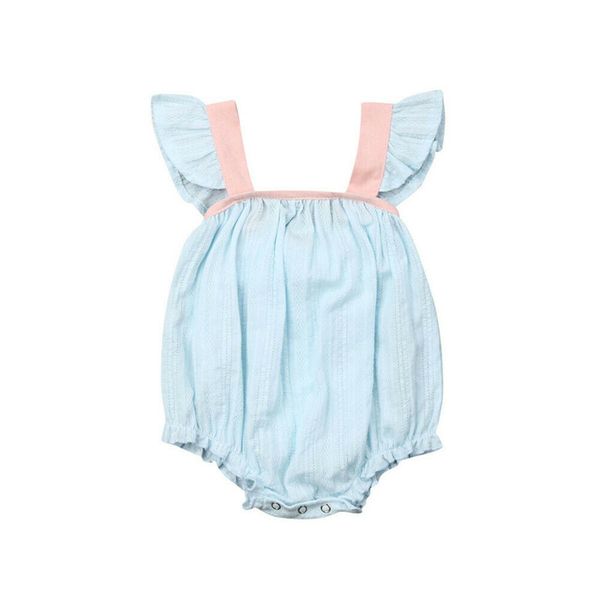 newborn baby girls ruffle one-pieces romper bodysuit jumpsuit outfits sunsuit, Blue
newborn baby girls ruffle one-pieces romper bodysuit jumpsuit outfits sunsuit, Blue