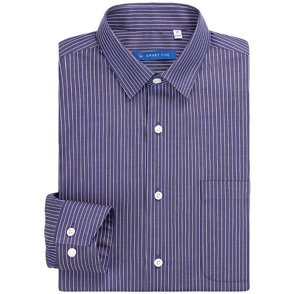 smart five men shirt long sleeve 100% cotton striped summer autumn business casual shirts men clothes size xs-6xl, White;black
smart five men shirt long sleeve 100% cotton striped summer autumn business casual shirts men clothes size xs-6xl, White;black