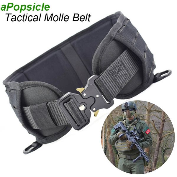 adjustable training tactical belt set man tactical molle belt waist support band combat hunting cs waistband, Black;gray
adjustable training tactical belt set man tactical molle belt waist support band combat hunting cs waistband, Black;gray