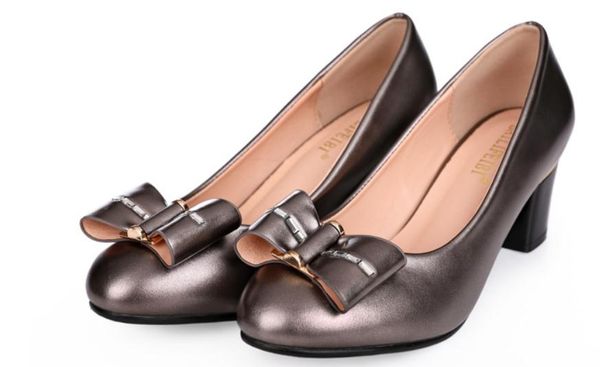 2019 women's shoes in spring and autumn with new style high heel coarse heel round head bowknot@1013, Black
2019 women's shoes in spring and autumn with new style high heel coarse heel round head bowknot@1013, Black
