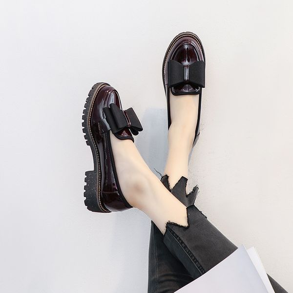 british style womens derby shoes shallow mouth women's heels female footwear soft round toe modis casual sneaker all-match, Black
british style womens derby shoes shallow mouth women's heels female footwear soft round toe modis casual sneaker all-match, Black