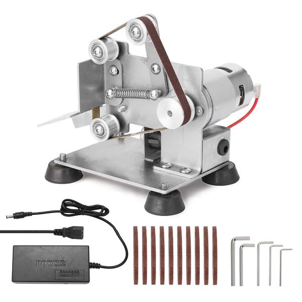 multifunctional belt sander grinder mini electric belt sander diy polishing grinding machine cutter edges sharpener foot pads
multifunctional belt sander grinder mini electric belt sander diy polishing grinding machine cutter edges sharpener foot pads