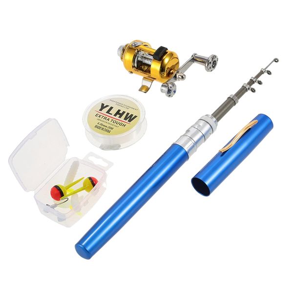 fishing rod reel combo set, mini portable pocket pen fishing rod pole,fishing reel,25m line ,baits jig hook
fishing rod reel combo set, mini portable pocket pen fishing rod pole,fishing reel,25m line ,baits jig hook