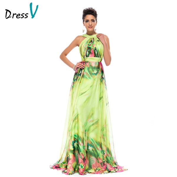 dressv fashionable long evening dresses prom dress a-line halter ruched printed backless printed sleeveless prom dresses 2017, White;black
dressv fashionable long evening dresses prom dress a-line halter ruched printed backless printed sleeveless prom dresses 2017, White;black
