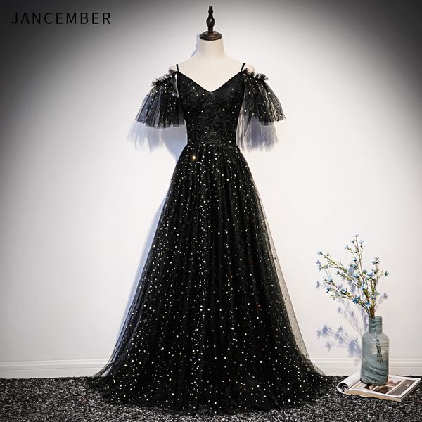 wln18512 jancember 2020 evening dresses long short sleeve spaghetti straps sequin floor length formal dress vestidos noche mujer, White;black
wln18512 jancember 2020 evening dresses long short sleeve spaghetti straps sequin floor length formal dress vestidos noche mujer, White;black