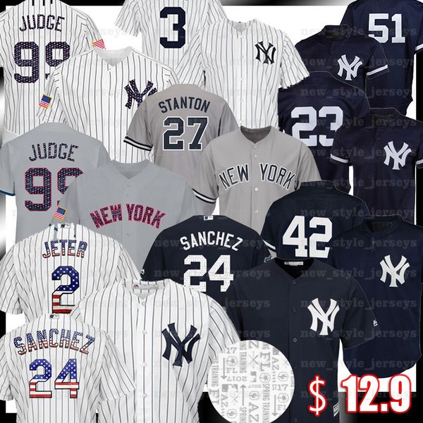yankees 99 aaron judge 2 derek jeter jerszey gleyber torres 42 mariano rivera baseball jerseys 24 gary sanchez 23 don mattingly, Blue;black
yankees 99 aaron judge 2 derek jeter jerszey gleyber torres 42 mariano rivera baseball jerseys 24 gary sanchez 23 don mattingly, Blue;black