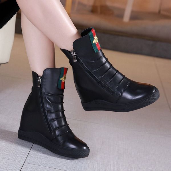 winter flat with ankle boots femalegucci leather waterproof cotton shoes martin boots female british wind leather boots round head
winter flat with ankle boots femalegucci leather waterproof cotton shoes martin boots female british wind leather boots round head