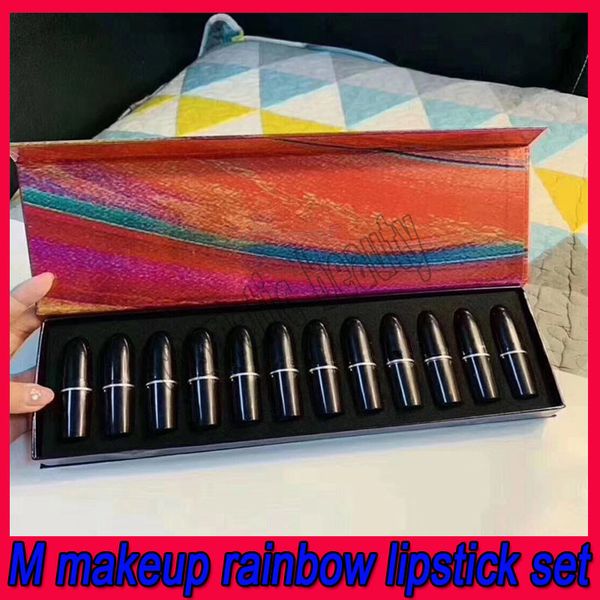 2019 m makeup lip collection rainbow lipstick set matte lipstick 12 colors lip kit 12pcs/set
2019 m makeup lip collection rainbow lipstick set matte lipstick 12 colors lip kit 12pcs/set