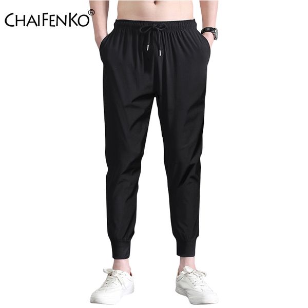 men's pants chaifenko 2021 summer ice silk casual loose beam feet nine points men korean fashion sports trousers, Black
men's pants chaifenko 2021 summer ice silk casual loose beam feet nine points men korean fashion sports trousers, Black