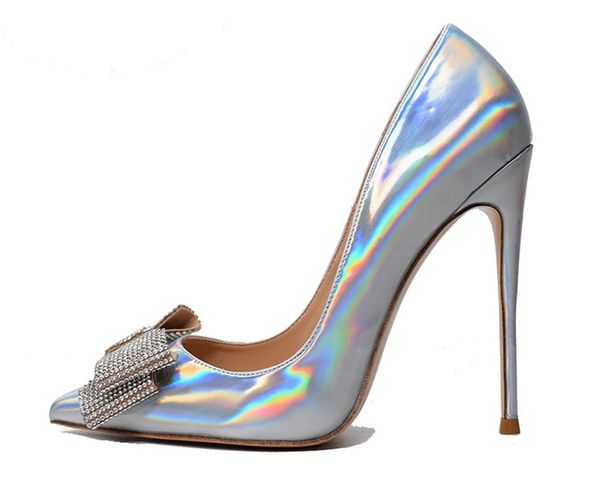 fashion women pumps spring summer womens pumps 12cm high heels patent leather crystals shoes wedding, Black
fashion women pumps spring summer womens pumps 12cm high heels patent leather crystals shoes wedding, Black