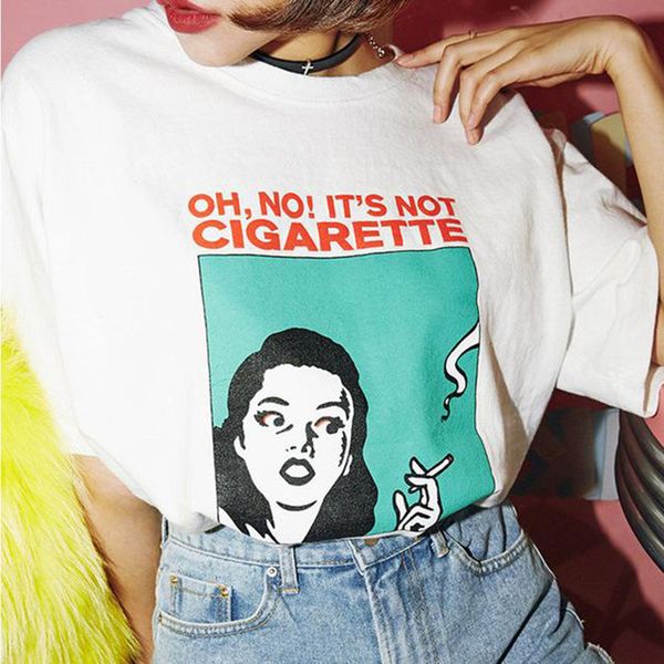 new summer fashion o neck harajuku casual women funny cartoon printed tshirts clothes plus size short sleeves tee, White
new summer fashion o neck harajuku casual women funny cartoon printed tshirts clothes plus size short sleeves tee, White