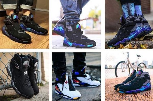 new 8 8s men basketball shoes valentines day aqua white black chrome countdown pack 3 peat viii mens trainers sports sneakers size 7-13
new 8 8s men basketball shoes valentines day aqua white black chrome countdown pack 3 peat viii mens trainers sports sneakers size 7-13
