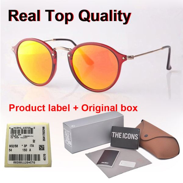 2020 new brand designer round sunglasses women men retro sports sun glasses male female glass lens oculos de sol with case and box, White;black
2020 new brand designer round sunglasses women men retro sports sun glasses male female glass lens oculos de sol with case and box, White;black